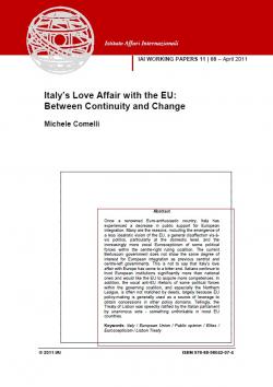 Italy s Love Affair with the EU IAI Istituto Affari Internazionali